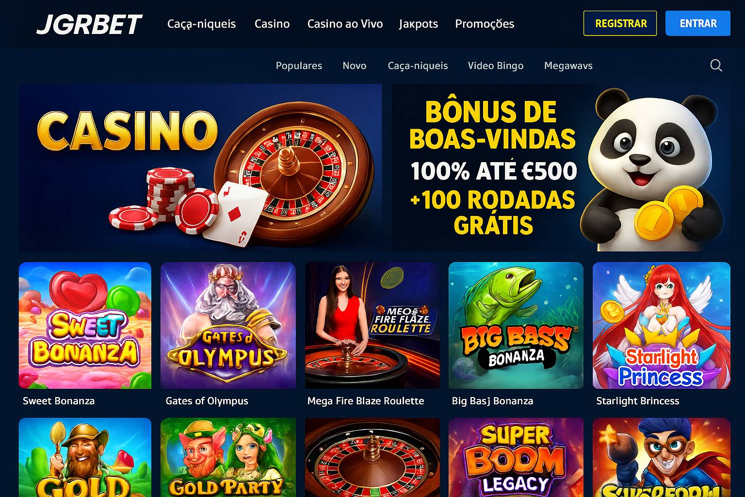 Jogos de cassino online inovadores e emocionantes na JGRBET