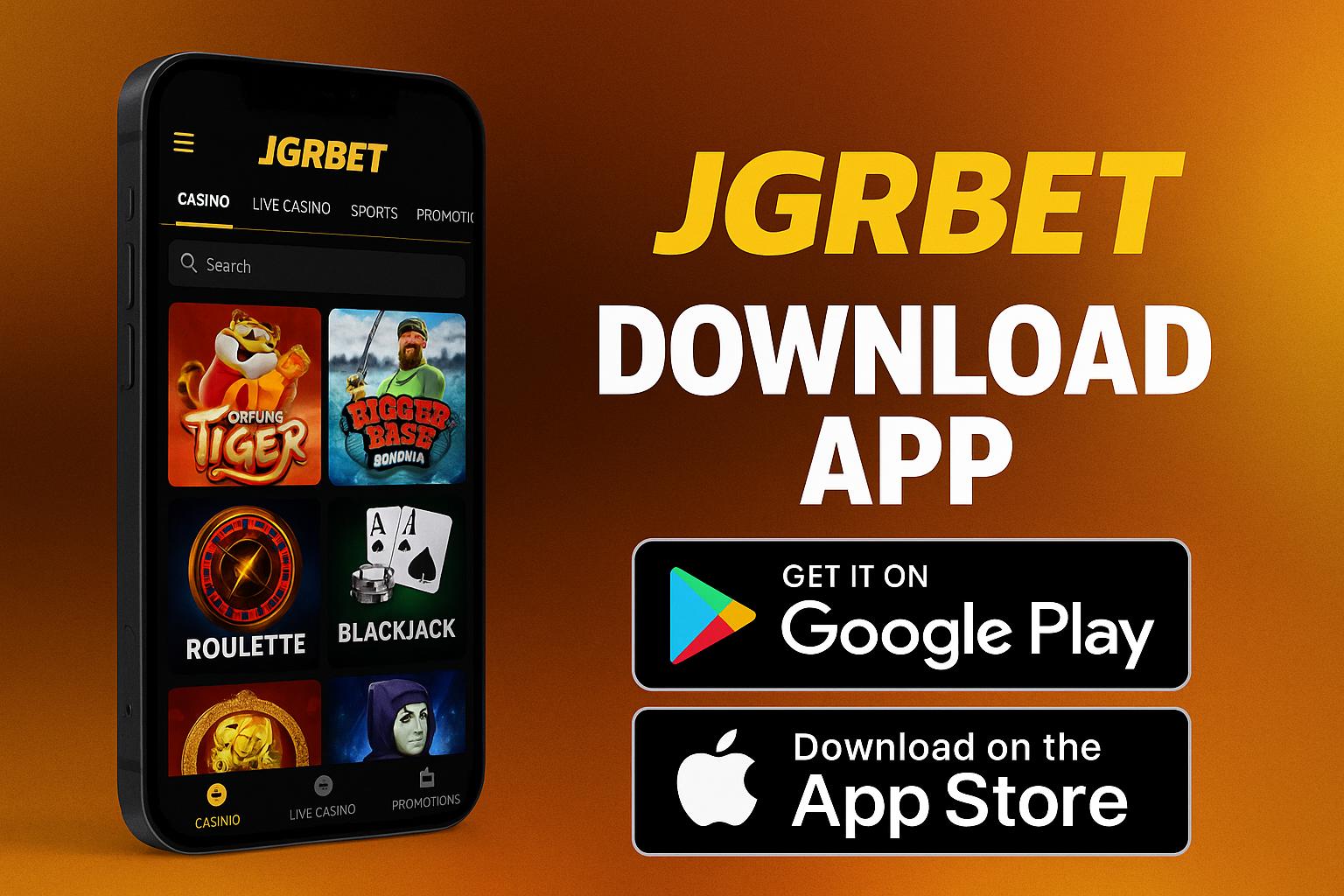 Baixar o JGRBET Cassino App