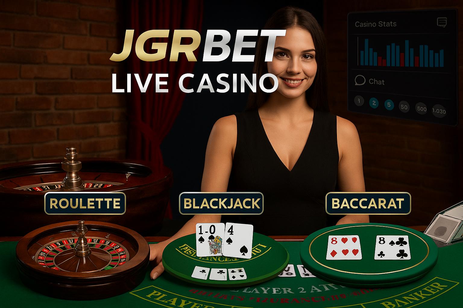 O JGRBET Live Casino lança promoções regularmente