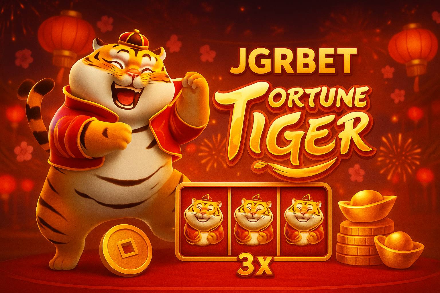 Fortune Tiger é um jogo imperdível no JGRBET Casino