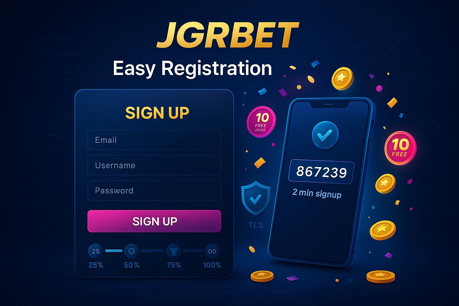 Não Perca tempo, o rRgistro na site JGRBET