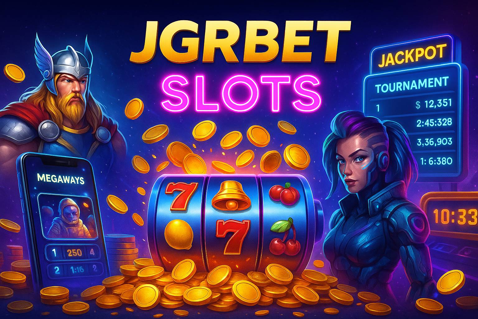Explore o mundo das slot machines no JGRBET Casino